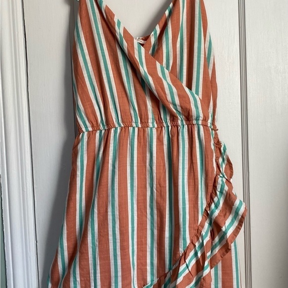 NWT Plus  Size LC Lauren Conrad Surplice
Faux-Wrap Dress with ruffles, Size: XXL - Picture 3 of 9